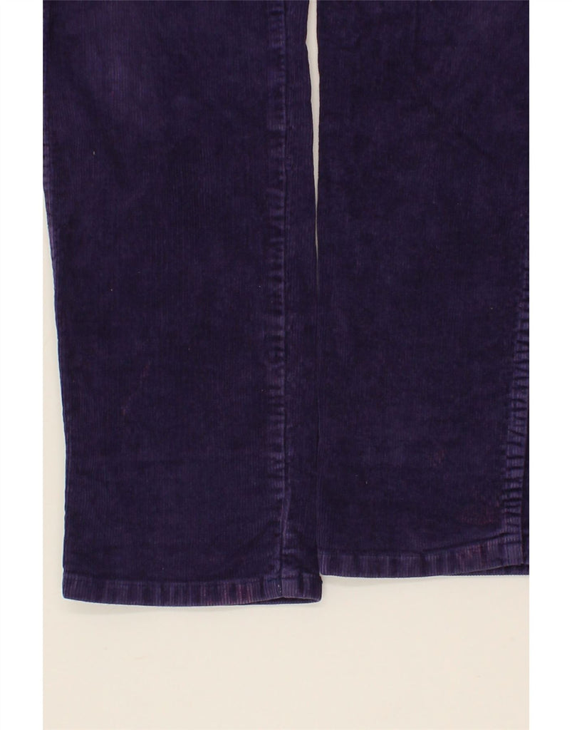 WRANGLER Womens Slim Corduroy Trousers W30 L29 Purple Vintage Wrangler and Second-Hand Wrangler from Messina Hembry 