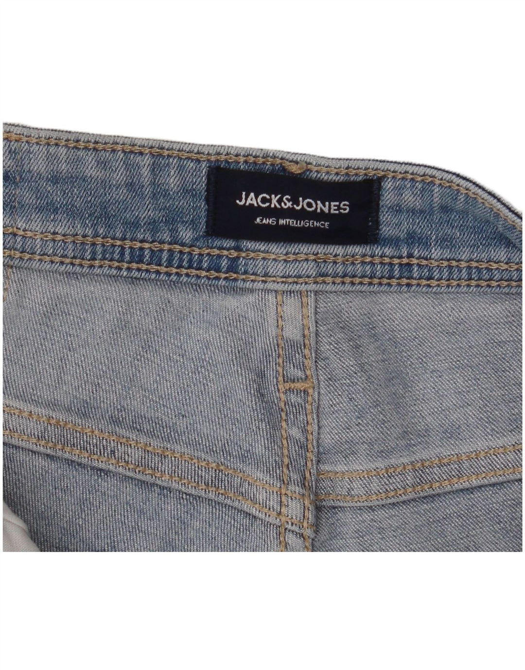 Jack & Jones Mens GLENN Slim Jeans W30 L32 Blue Cotton