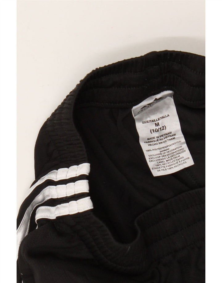 Adidas Boys Sport Shorts 10-11 Years Medium Black Polyester
