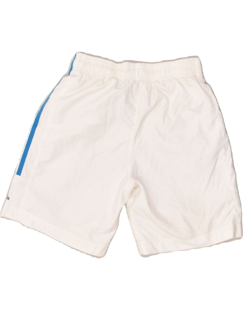 ADIDAS Girls Sport Shorts 11-12 Years White Polyester | Vintage Adidas | Thrift | Second-Hand Adidas | Used Clothing | Messina Hembry 