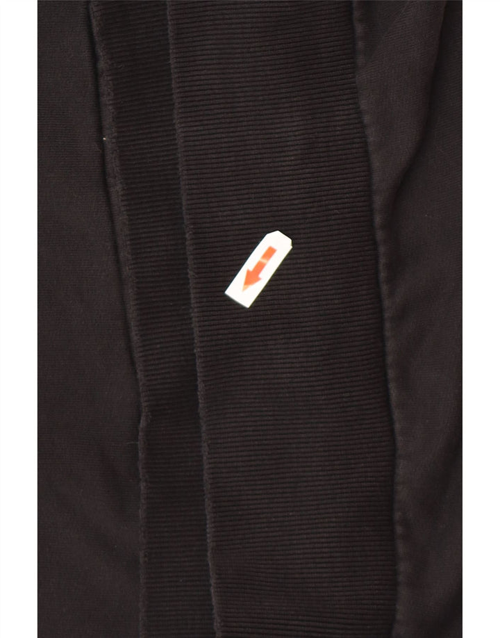 Puma Mens Graphic Hoodie Jumper Small Black Cotton
