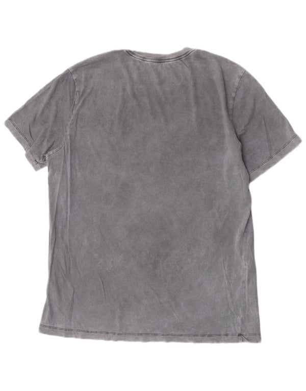 Nike Mens T-Shirt Top Large Grey Tie Dye Cotton