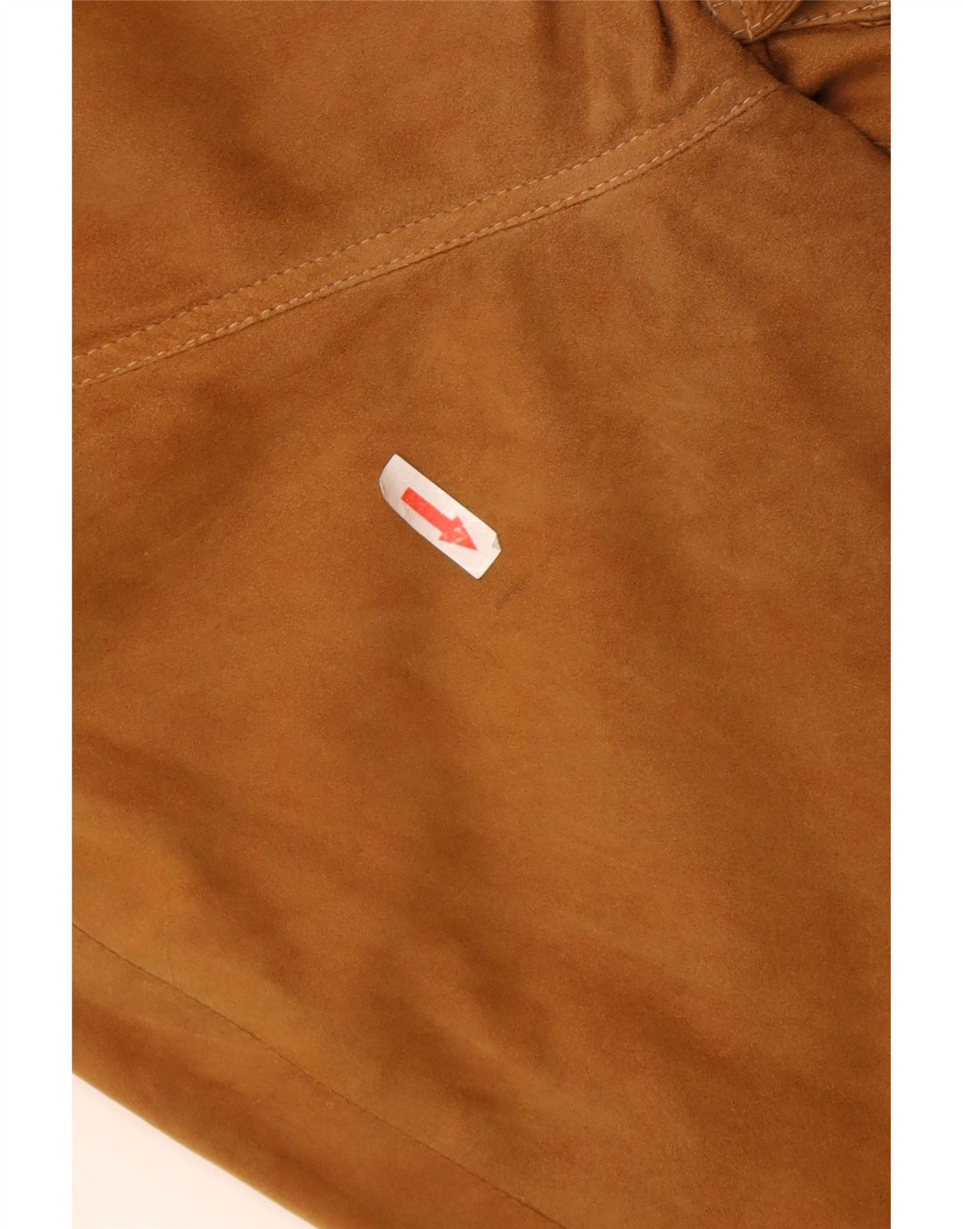 Vintage Mens Suede Bomber Jacket UK 40 Large Brown