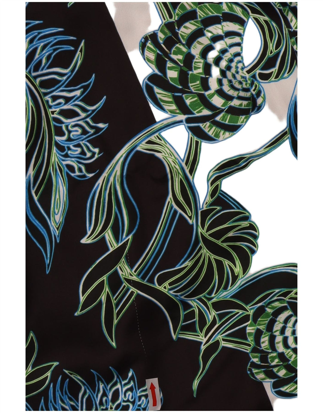 Just Cavalli Womens Graphic Mermaid Dress IT 44 Medium Black Designer