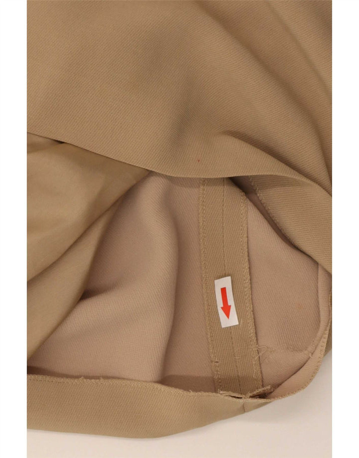 Max & Co. Womens Pencil Skirt UK 12 Medium W28 Beige Acetate