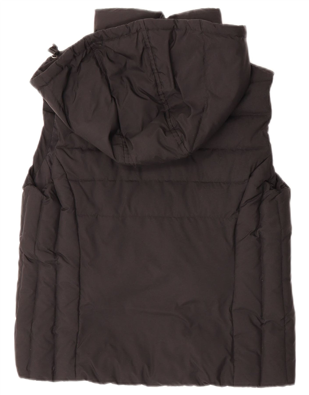 Sergio Tacchini Womens Hooded Padded Gilet IT 44 Medium Black