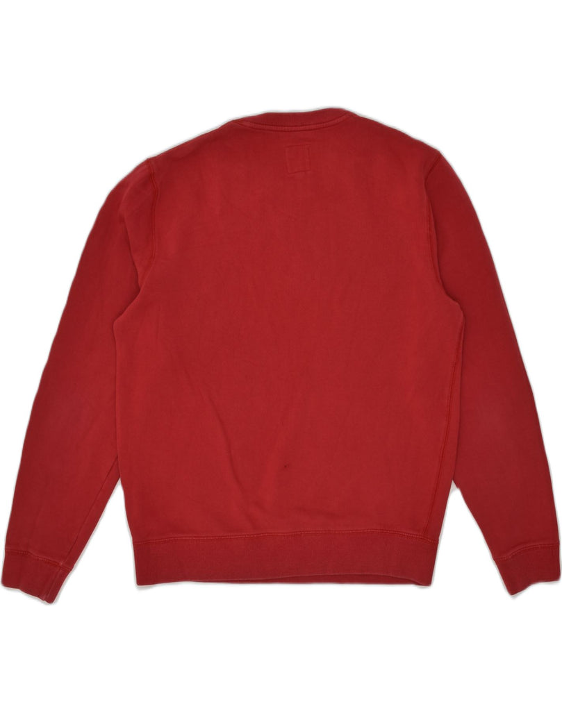 JACK WILLS Mens Graphic Sweatshirt Jumper Medium Red Cotton | Vintage Jack Wills | Thrift | Second-Hand Jack Wills | Used Clothing | Messina Hembry 