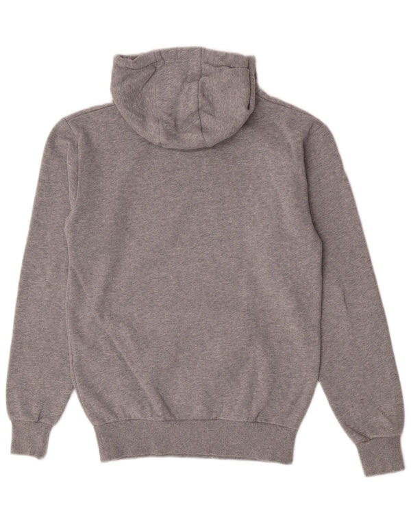 Ellesse Mens Graphic Regular Fit Hoodie Jumper Small Grey Cotton