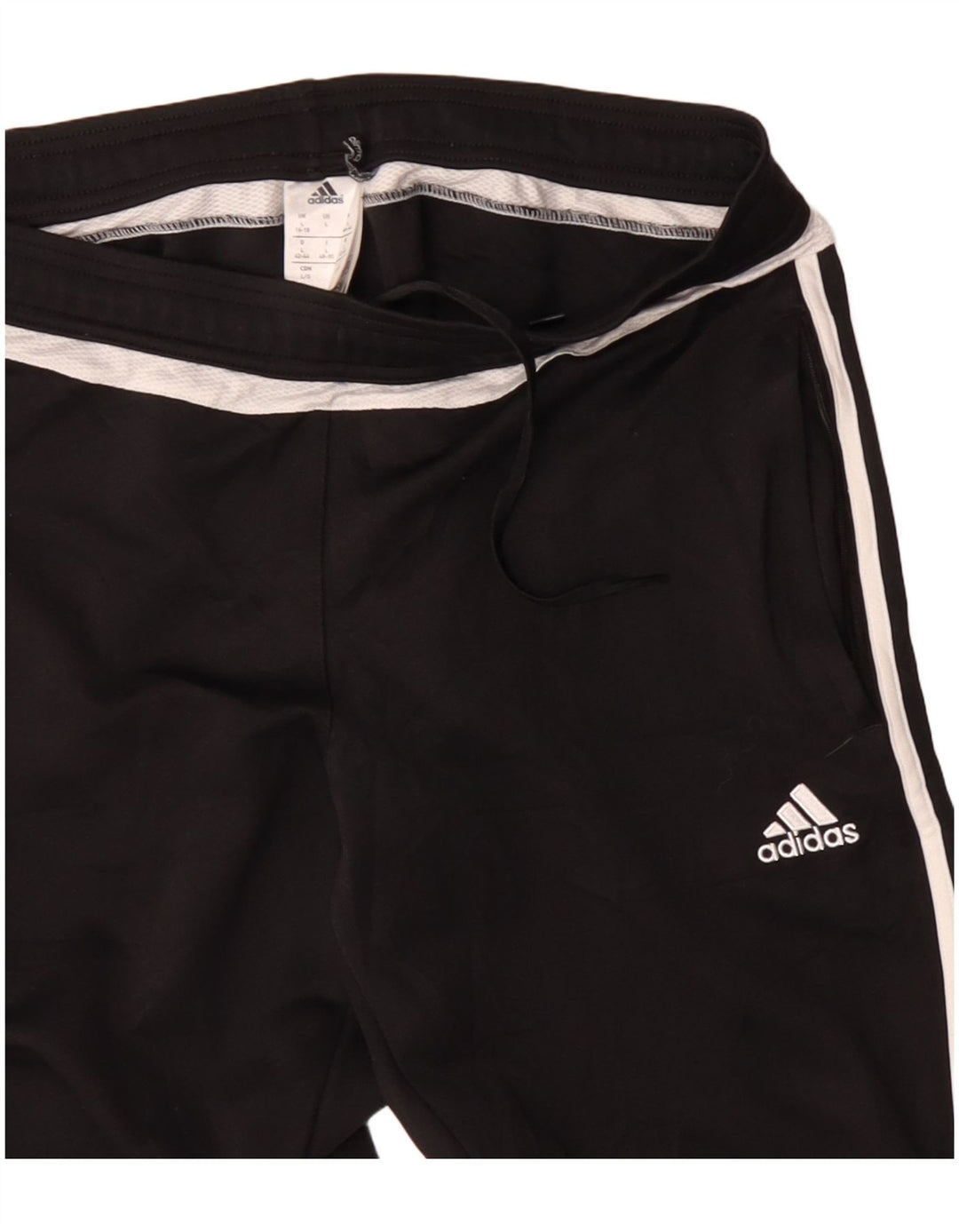 ADIDAS Womens Climacool Tracksuit Trousers UK 16/18 Large Black Polyester