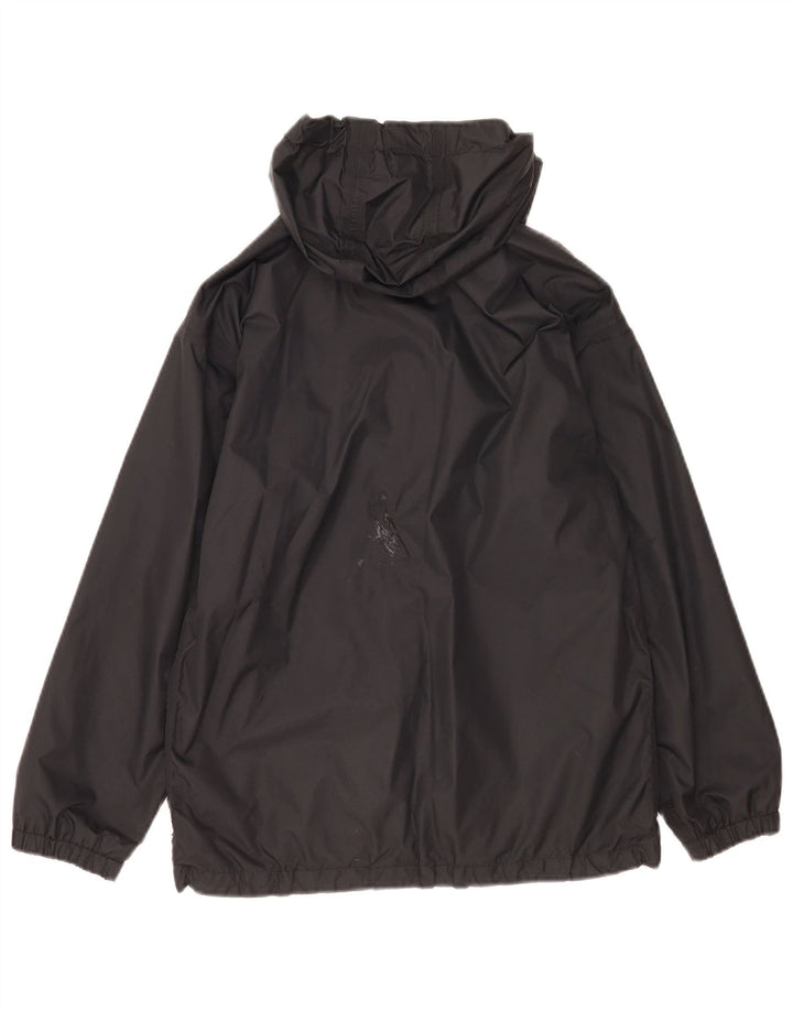 Berghaus Boys Hooded Rain Jacket 11-12 Years Black Nylon