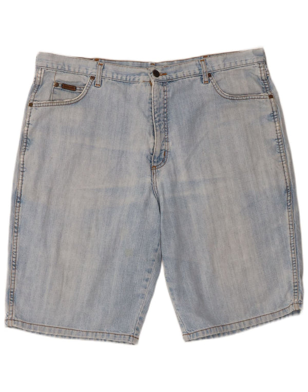 Wrangler Mens Hawaii Denim Shorts W40 XL Blue Cotton