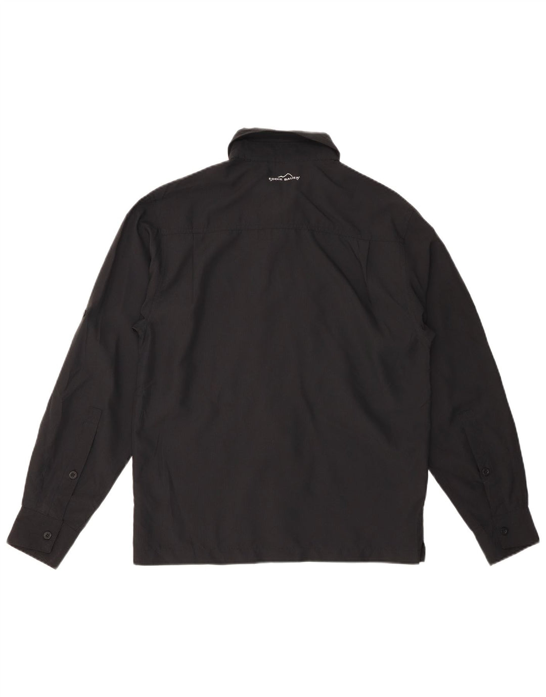 Eddie Bauer Mens Graphic Shirt XS Black Polyester