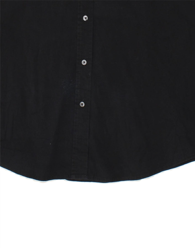 GAP Womens Shirt Medium Black Cotton | Vintage Gap | Thrift | Second-Hand Gap | Used Clothing | Messina Hembry 