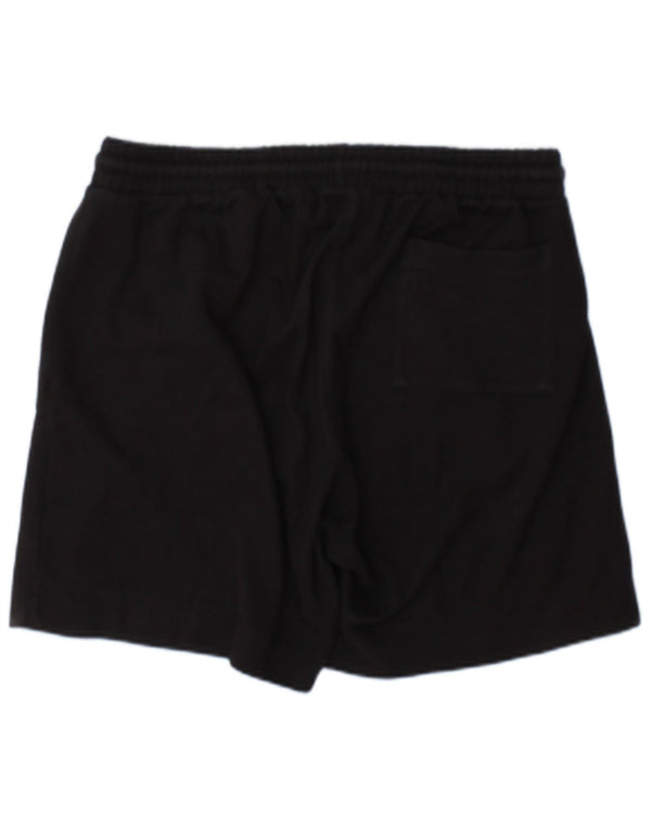 Zara Mens Sport Shorts XL  Black Cotton
