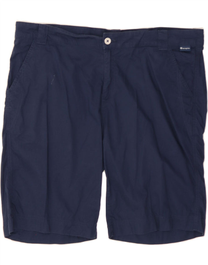 CHAMPION Mens Chino Shorts 2XL W42 Navy Blue Cotton Vintage Champion and Second-Hand Champion from Messina Hembry 