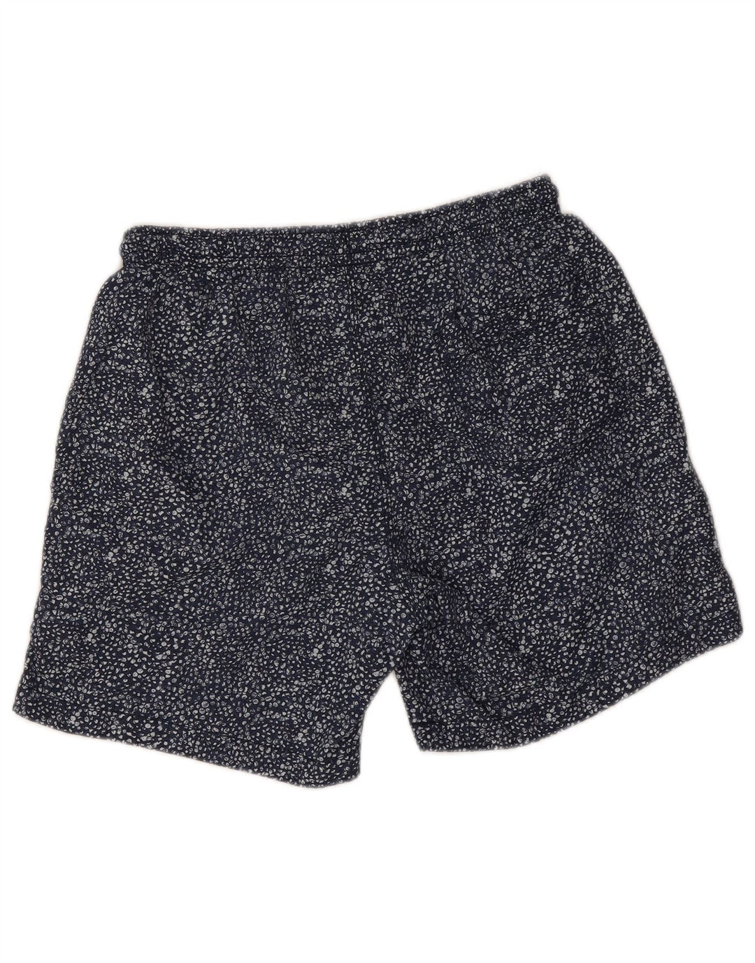Napapijri Mens Geographic Abstract Pattern Swimming Shorts Medium Navy Blue