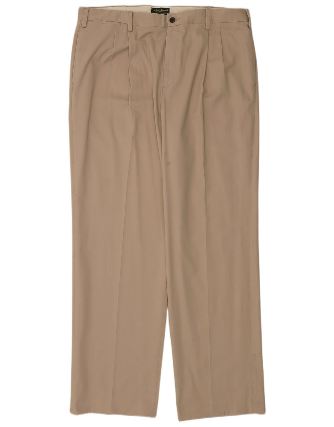 EDDIE BAUER Mens Relaxed Fit Chino Trousers W40 L36 Beige Cotton