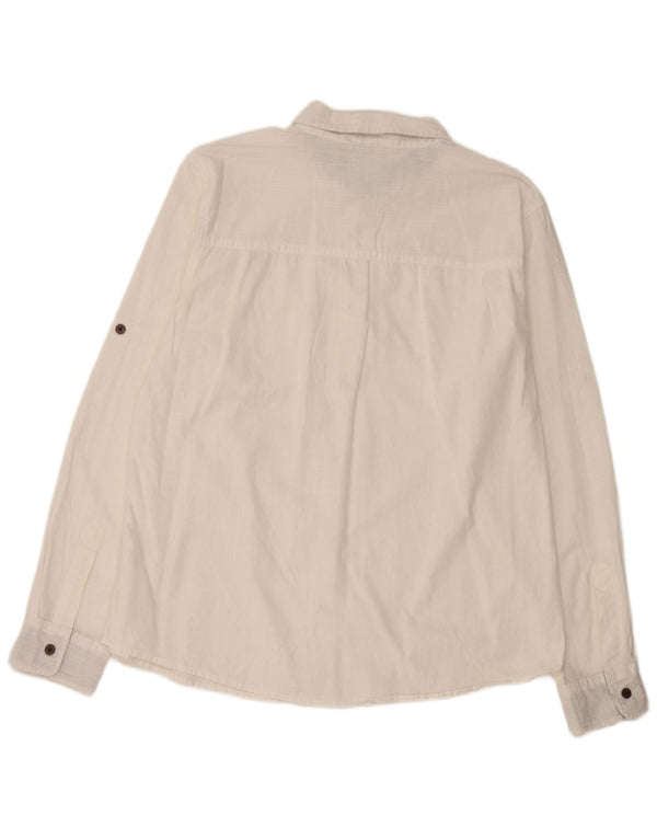 MOUNTAIN WAREHOUSE Mens Shirt Large White Cotton