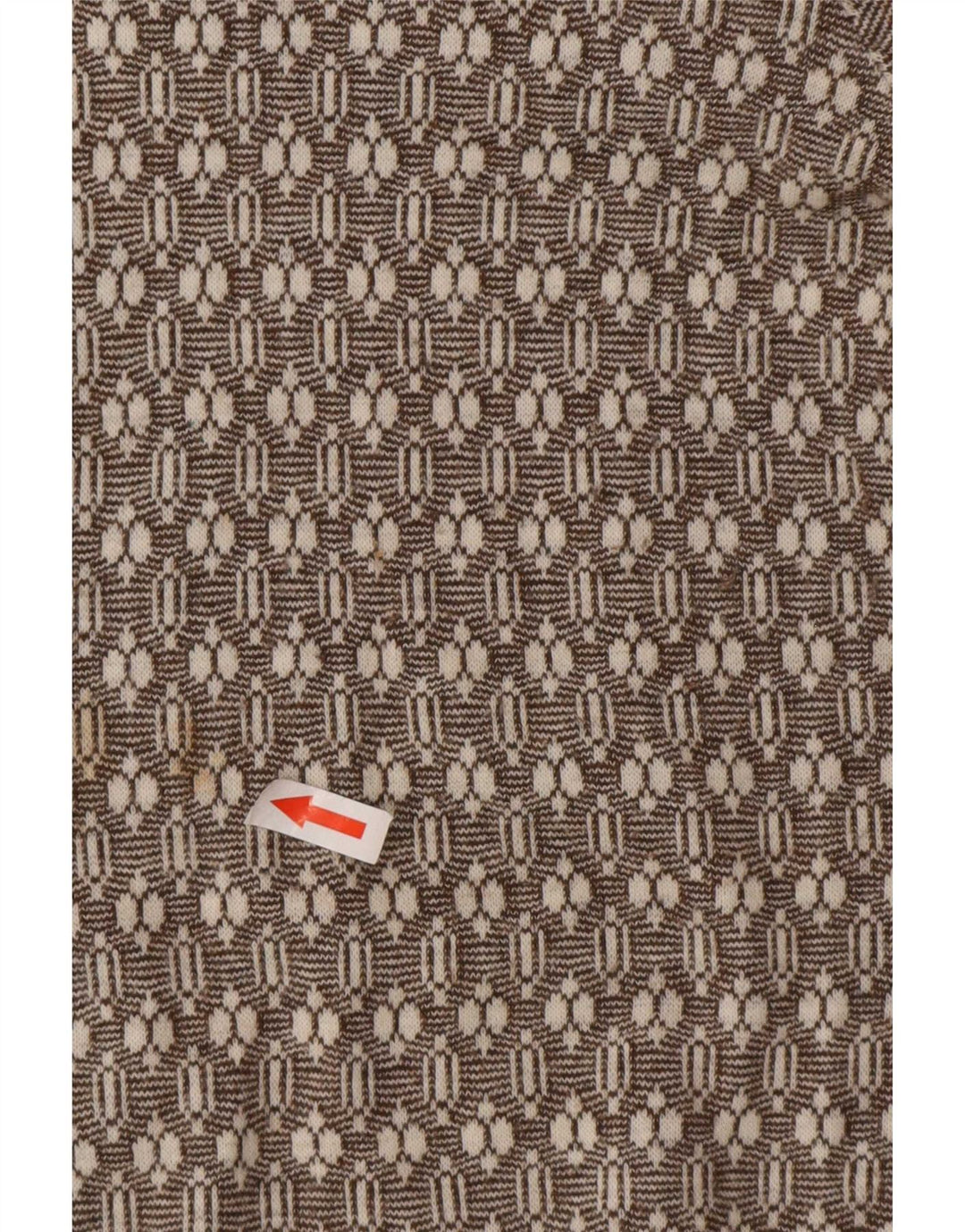 Camber Womens Flannel Shirt UK 16 Large Brown Geometric