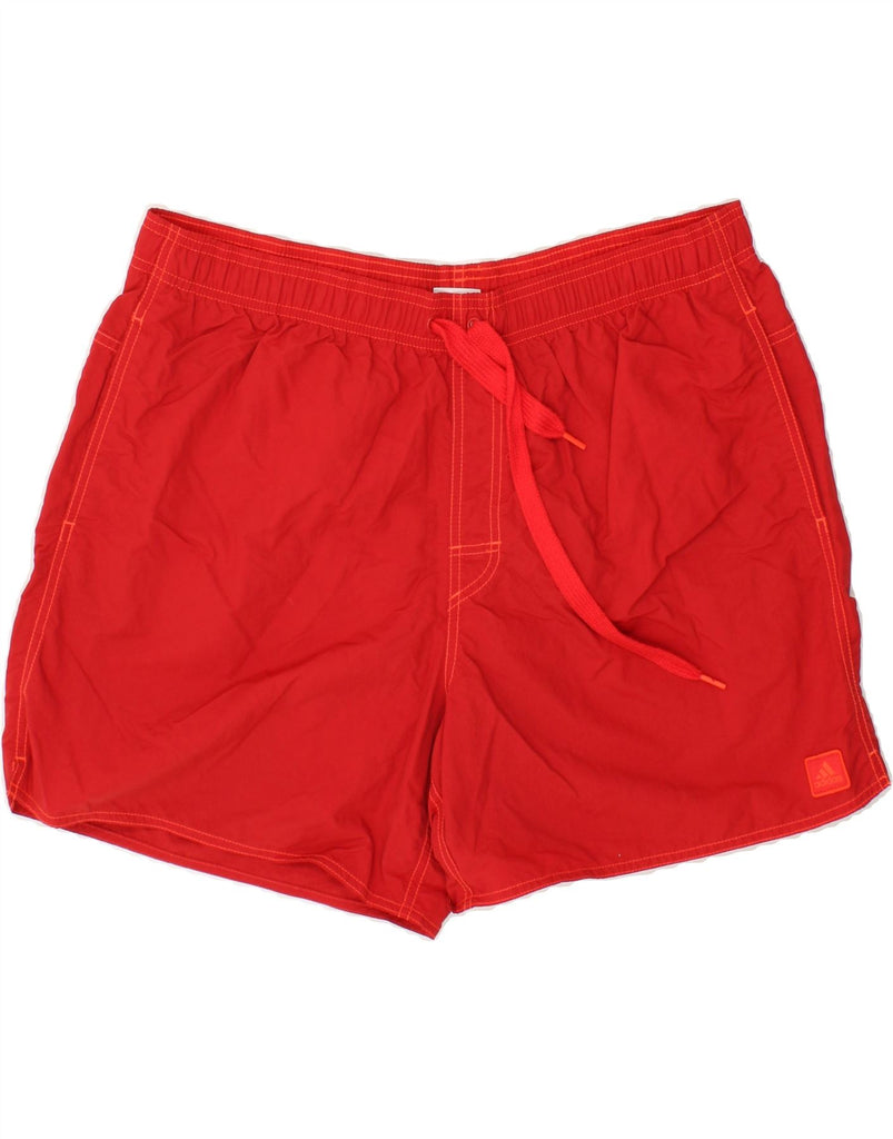 ADIDAS Mens Swimming Shorts XL Red Vintage Adidas and Second-Hand Adidas from Messina Hembry 