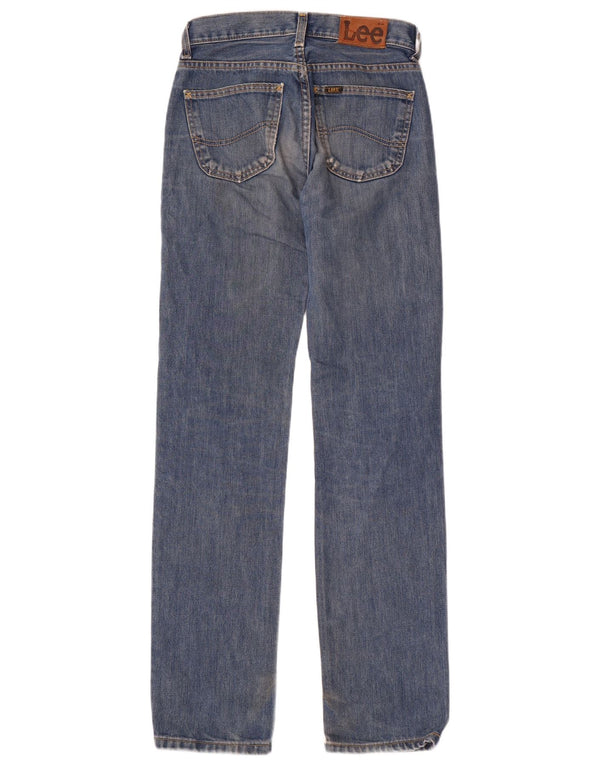 Lee Mens Slim Jeans W28 L34 Blue Cotton
