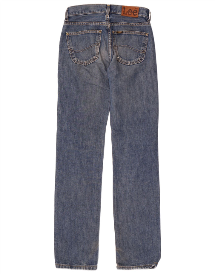 Lee Mens Slim Jeans W28 L34 Blue Cotton