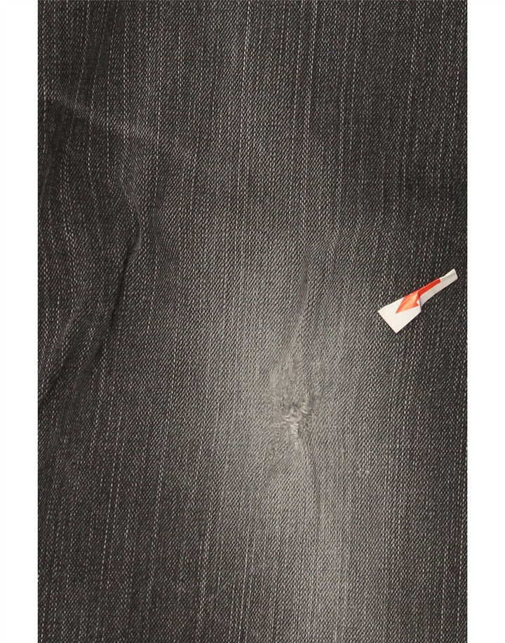 Marks & Spencer Mens Regular Straight Jeans W40 L29 Black Cotton