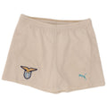 Puma Mens S.S. Lazio Sport Shorts Large White Polyester