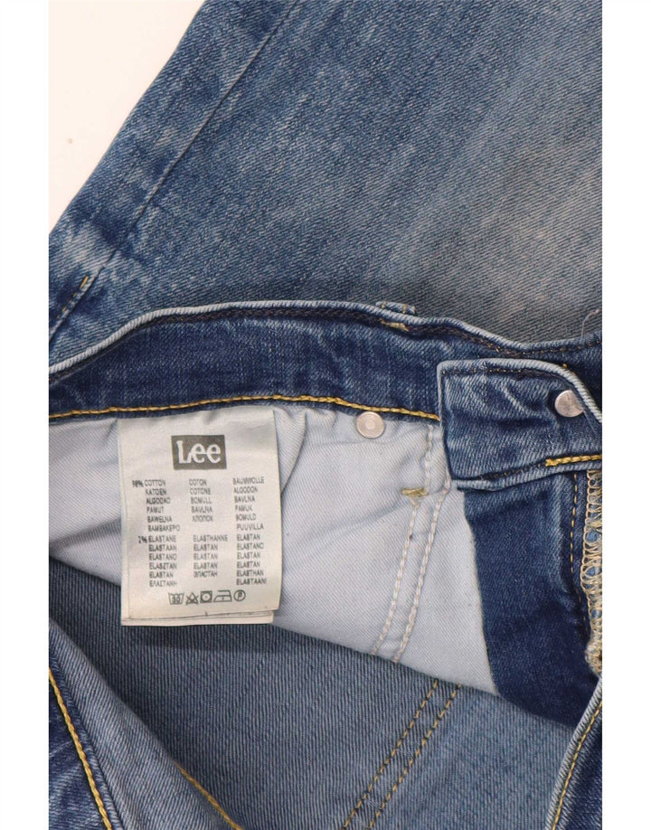 Lee Mens Denim Shorts W31 Medium Blue Cotton