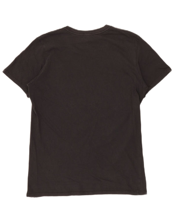 NIKE Mens Athletic Cut Graphic T-Shirt Top Small Black