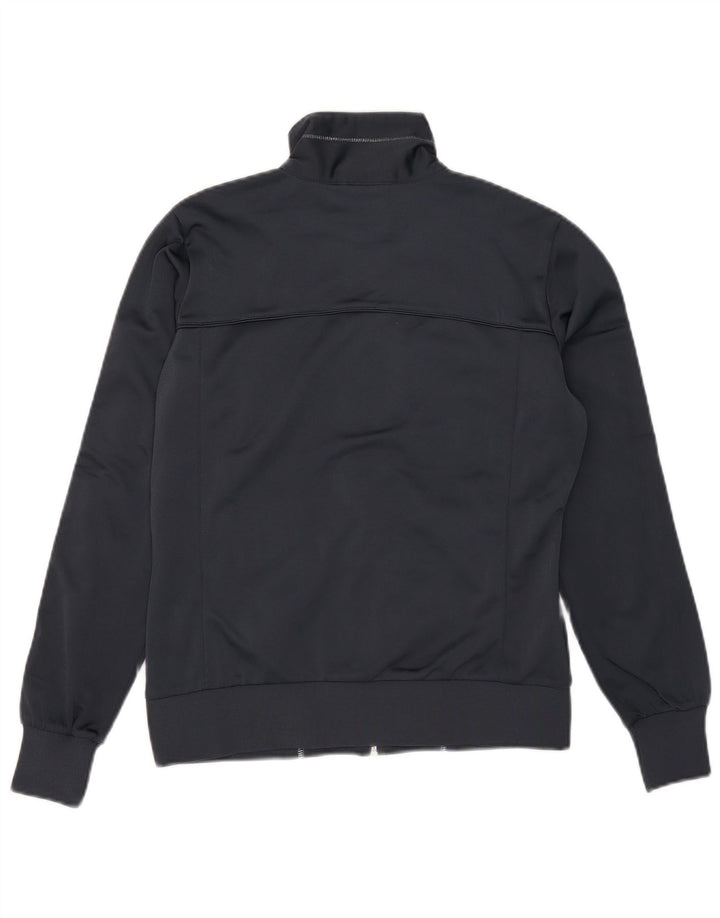Champion Womens Heritage Fit Tracksuit Top Jacket UK 14 Medium Navy Blue