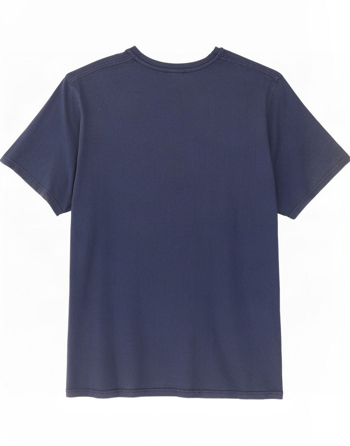 Ellesse Mens Graphic T-Shirt Top 2XL Navy Blue Cotton