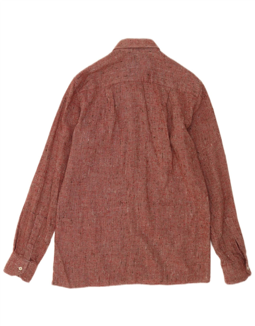 Roman Mens Shirt Size 36 14 Small Red Flecked