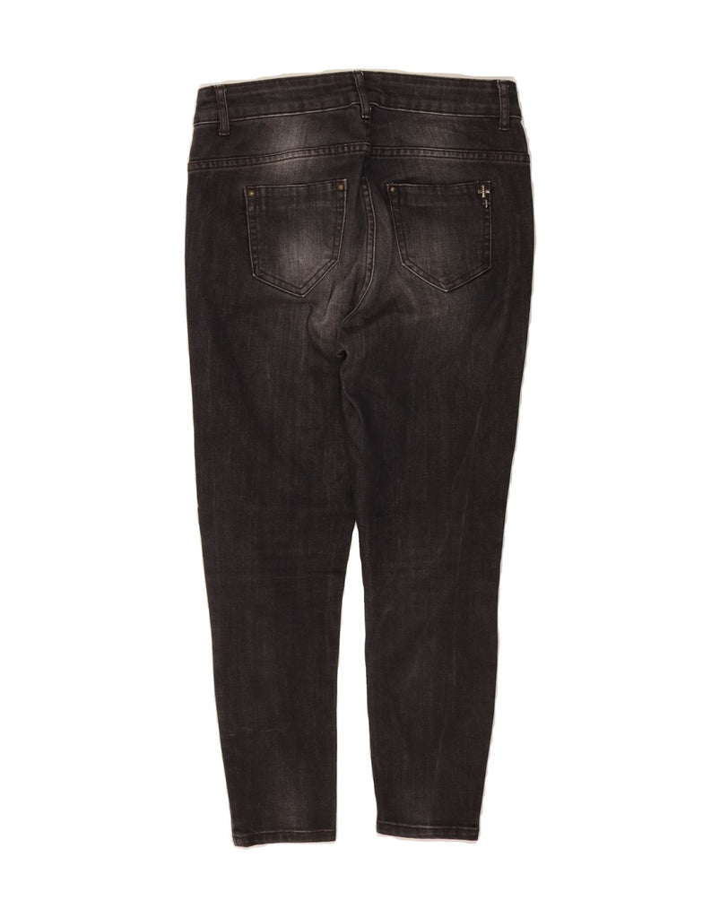 BENETTON Womens Skinny Jeans W26 L24 Grey Vintage Benetton and Second-Hand Benetton from Messina Hembry 