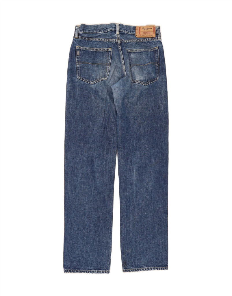 PEPE JEANS Mens Straight Jeans W32 L34 Blue Cotton Vintage PEPE Jeans and Second-Hand PEPE Jeans from Messina Hembry 