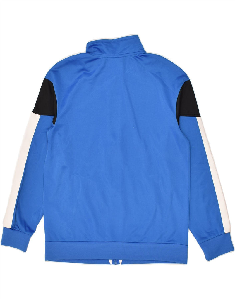 DIADORA Boys Tracksuit Top Jacket 13-14 Years XL  Blue Polyester | Vintage Diadora | Thrift | Second-Hand Diadora | Used Clothing | Messina Hembry 