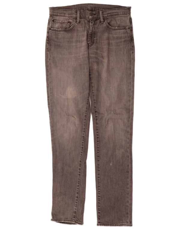Levi's Mens 511 Slim Jeans W31 L34 Grey Cotton