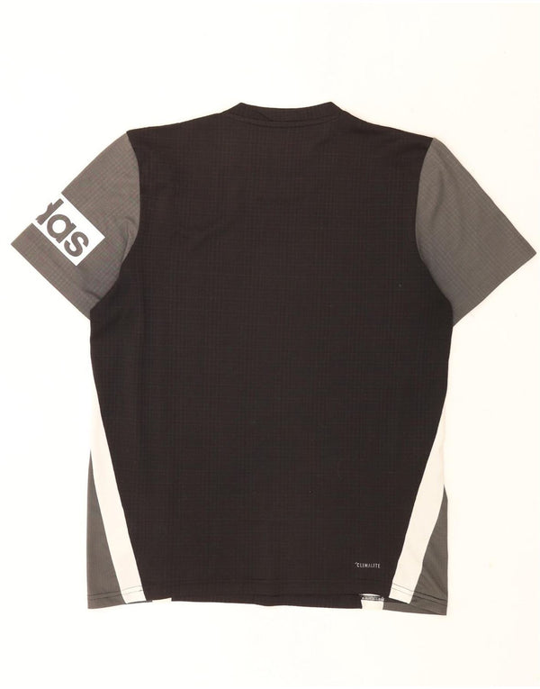 Adidas Mens Climalite Graphic T-Shirt Top Medium Multicoloured Colourblock