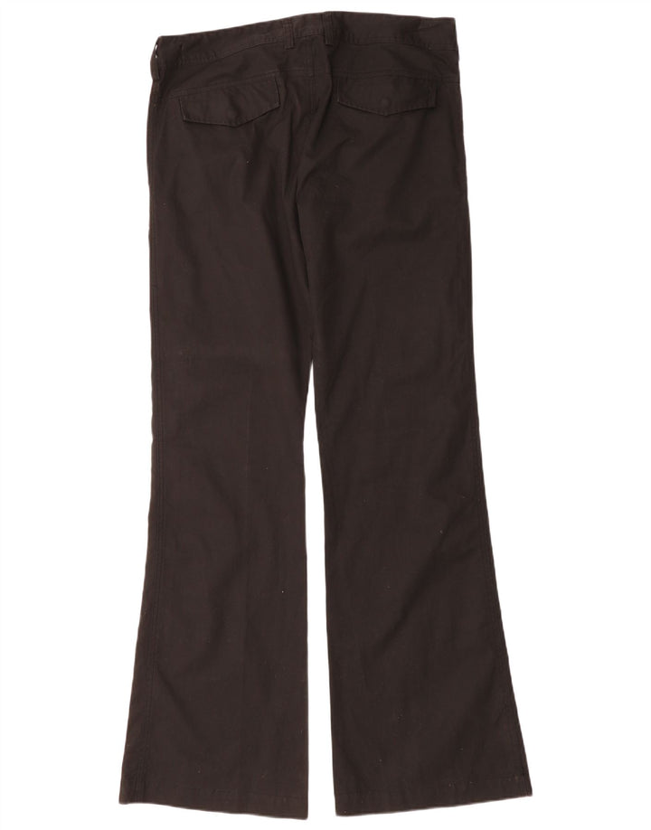 Diesel Mens Bootcut Chino Trousers W34 L34 Black Cotton