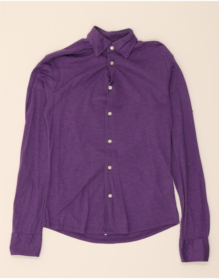ETON Mens Shirt XS Purple Cotton Vintage Eton and Second-Hand Eton from Messina Hembry 
