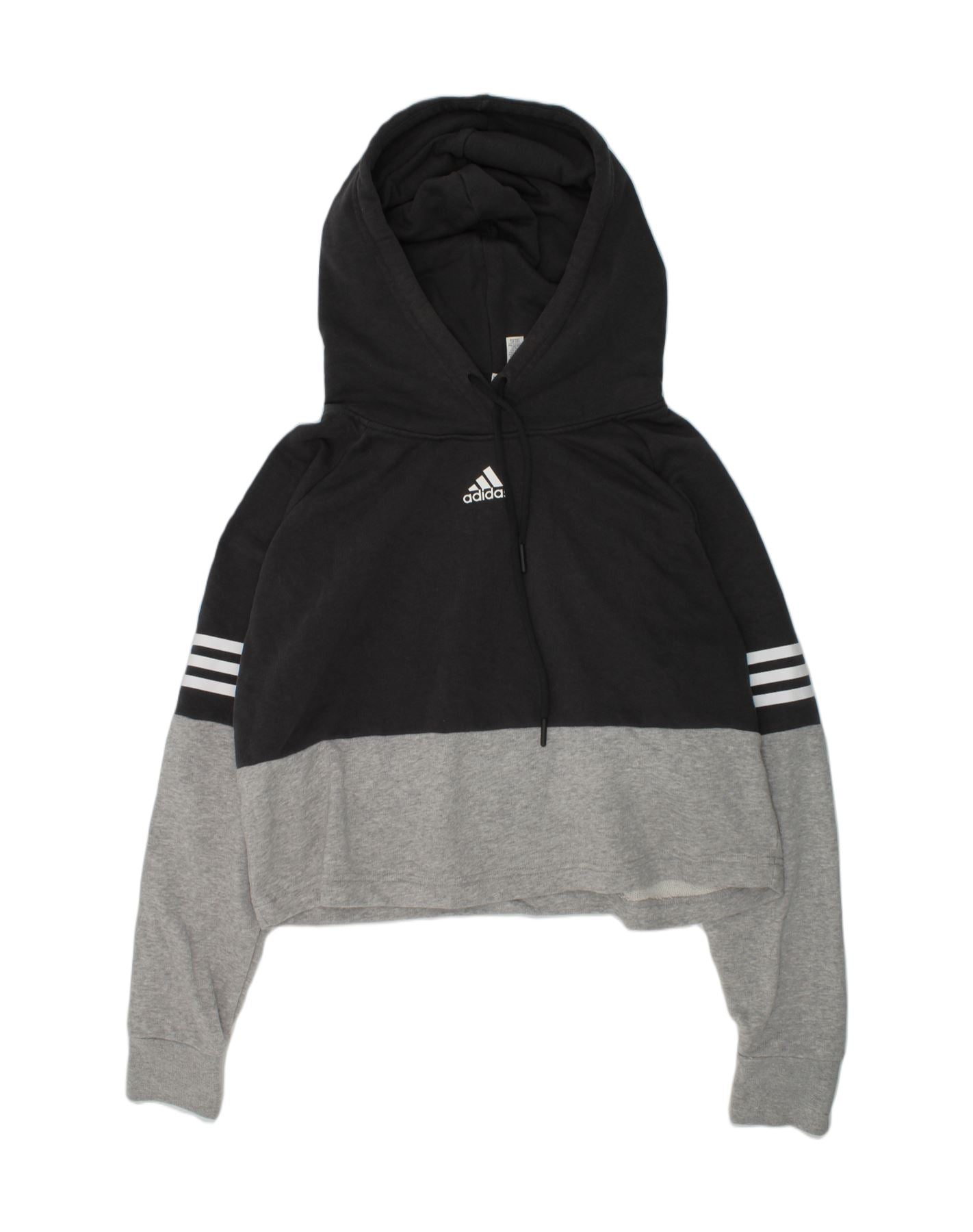 Girls adidas cheap cropped hoodie