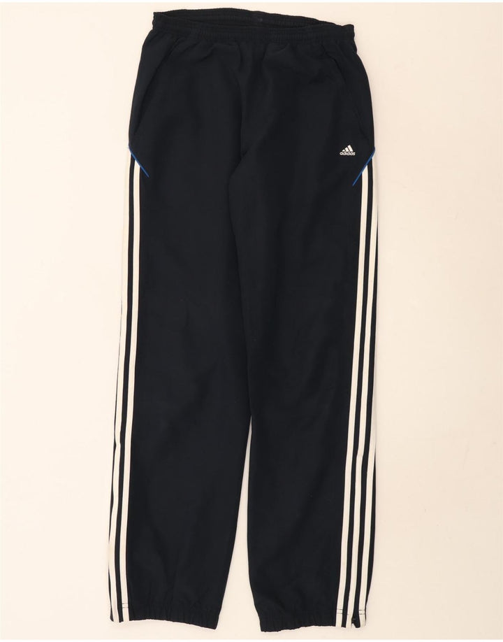 Adidas Boys Graphic Full Tracksuit 15-16 Years Navy Blue Polyester