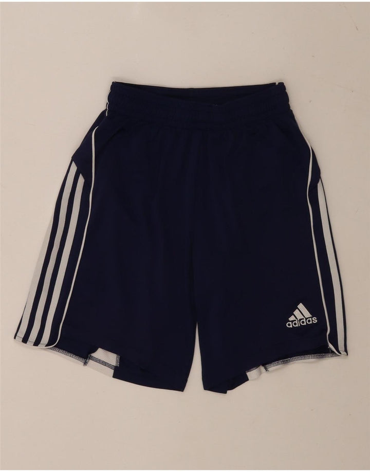Adidas Mens Climacool Sport Shorts Large  Navy Blue Colourblock Polyester