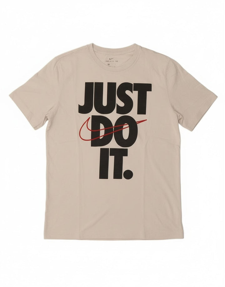 Nike Mens Graphic T-Shirt Top Medium White