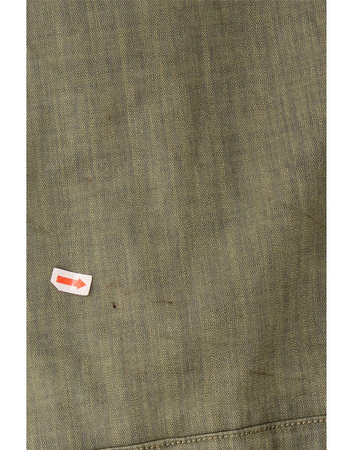 Timberland Mens Hooded Waterproof Jacket UK 46 3XL Khaki