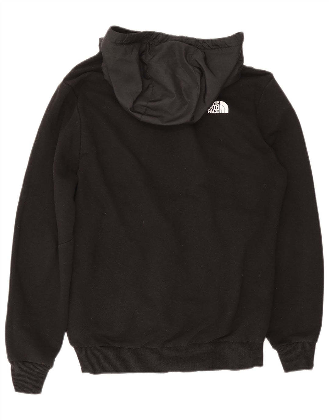 The North Face Mens Hoodie Jumper Medium Black Cotton