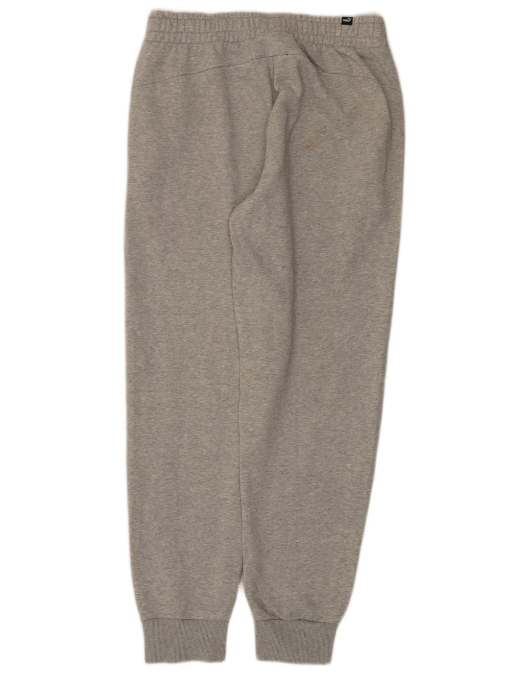 Puma Mens Tracksuit Trousers Joggers Medium  Grey Flecked Cotton