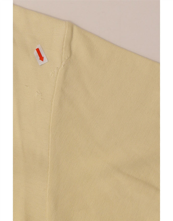 FILA Mens Polo Shirt Large Yellow