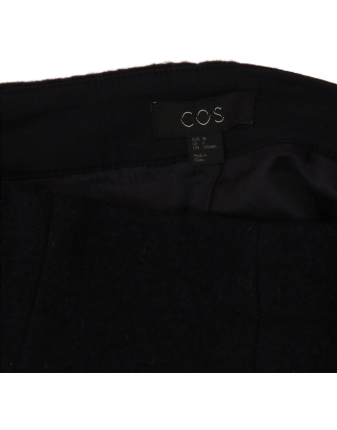 COS Womens Mini Skirt EU 36 Small W28  Navy Blue