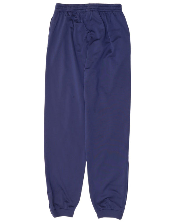 Adidas Boys Tracksuit Trousers Joggers 15-16 Years  Navy Blue Polyester